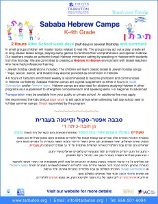 flyer_Sababa Hebrew camp2014